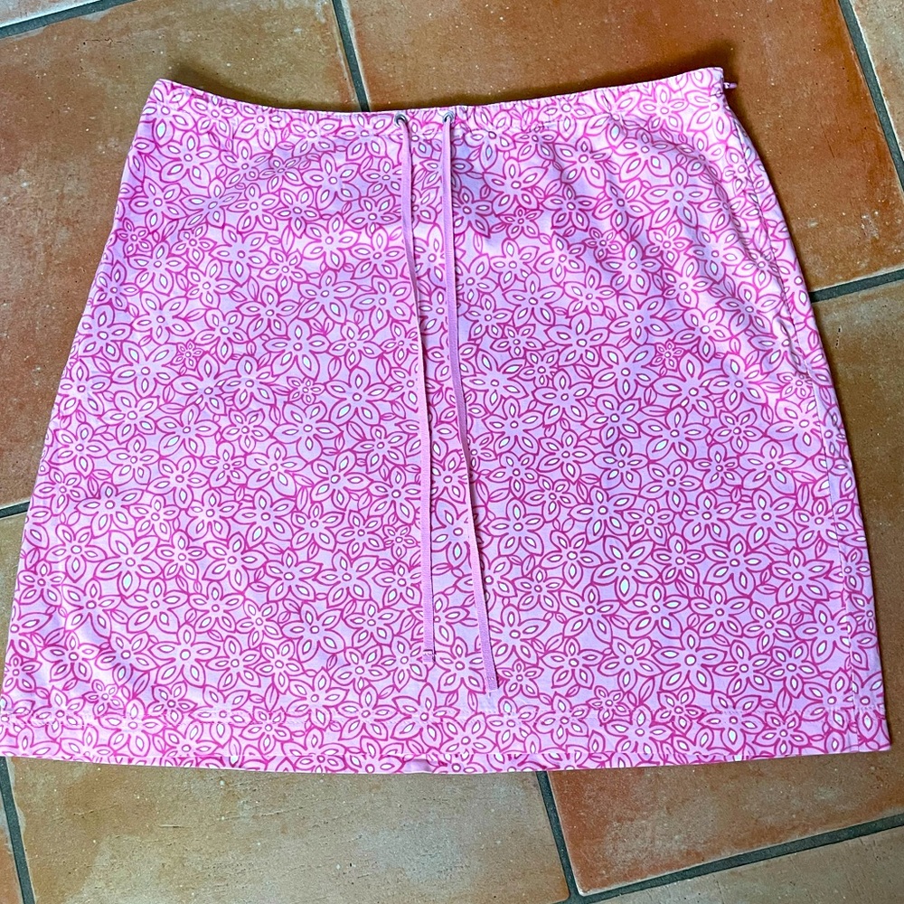 Ann Taylor factory pink mini skirt - Sz 8